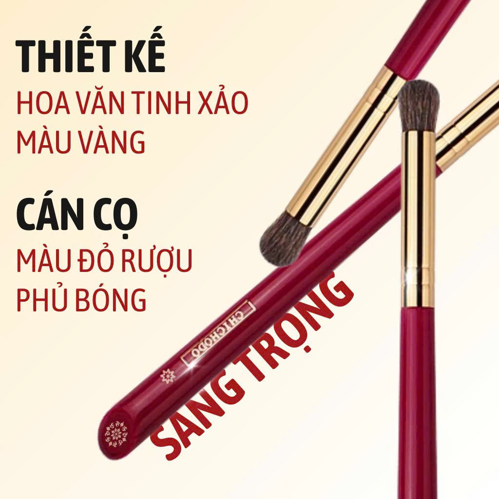 Cọ Blend Mắt/Setting/Highlight Mũi/Che Khuyết Điểm CHICHODO Eyeshadow Blending C112